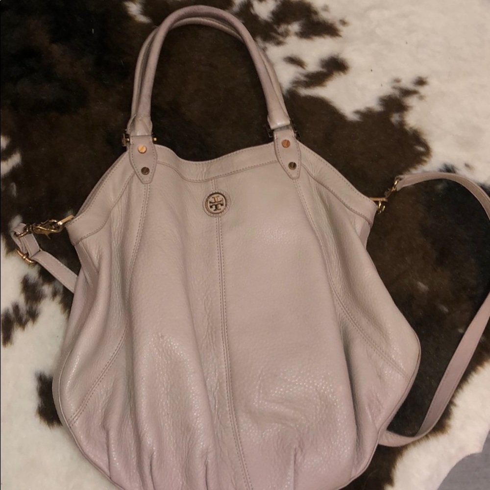 Tory Burch leather hobo bag